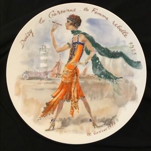 D’Arceau Limoges Les Femmes Du Siecle Daisy La Garconne Plate Bradford Exchange